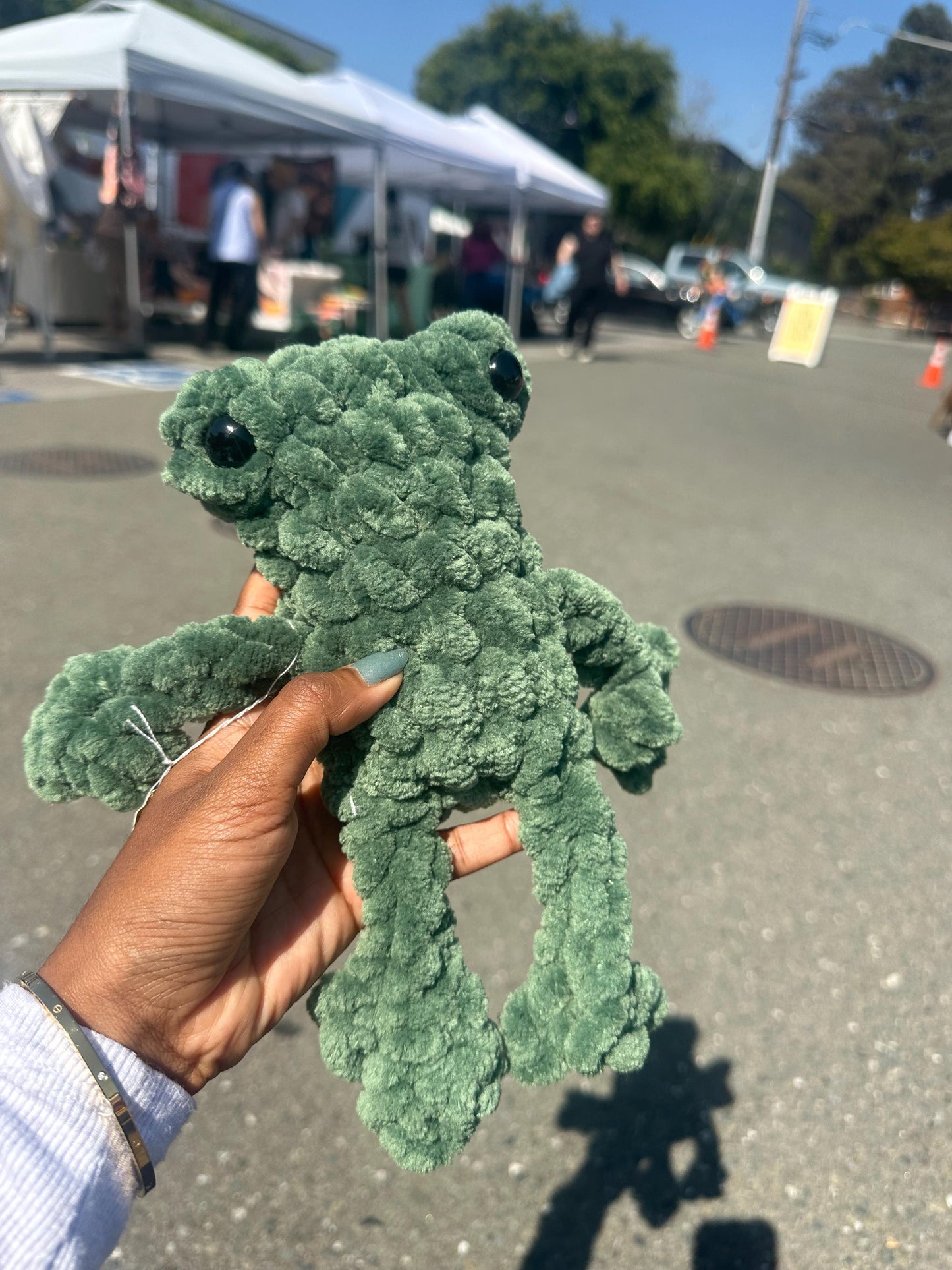 Leggy Frogs - Multiple Colors (Plushie, Toy, Amigurumi)