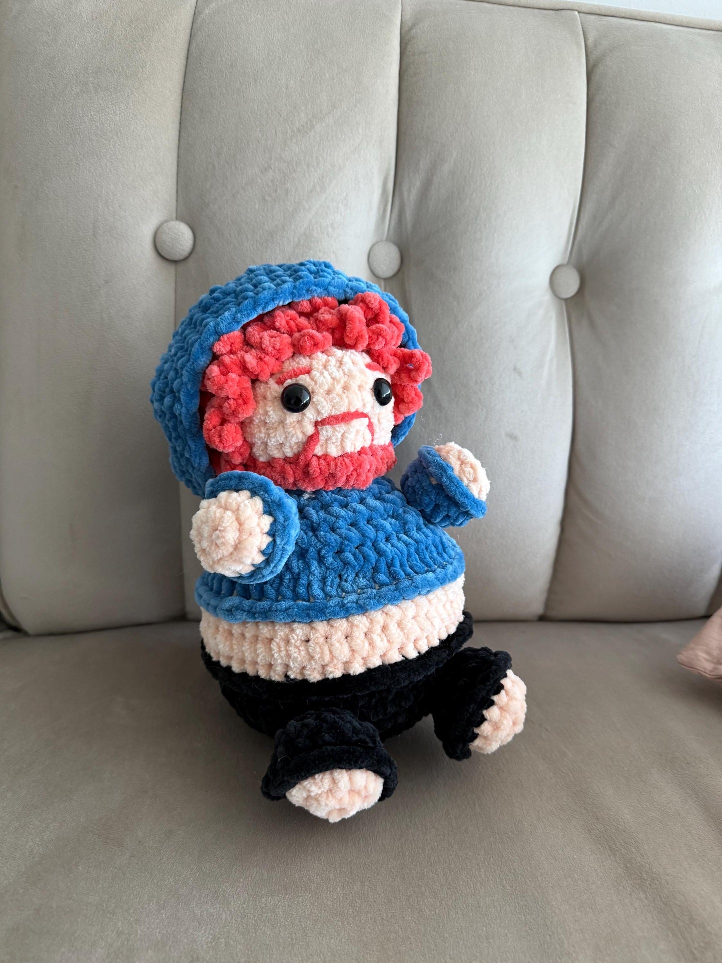 Personalized Crochet Doll – Custom Handmade Amigurumi Plushie | Boy or Girl | Gamer
