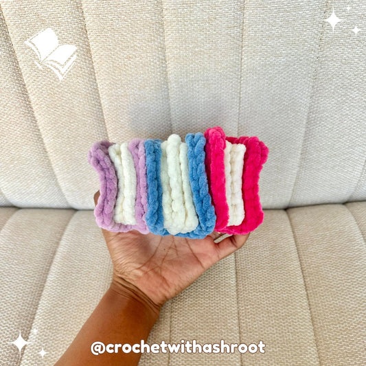 No Sew Crochet Pocket Book Plushie Pattern, with Video (PDF Pattern)