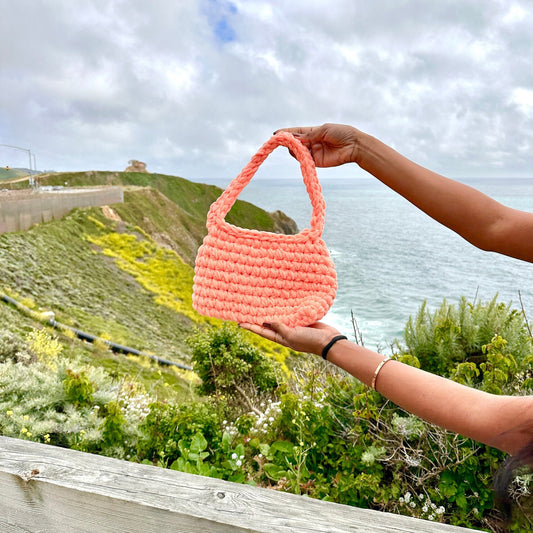 Customizable Chunky Crochet Purse (Actual Item not Pattern) - Multiple Color Options  Creative Gifts