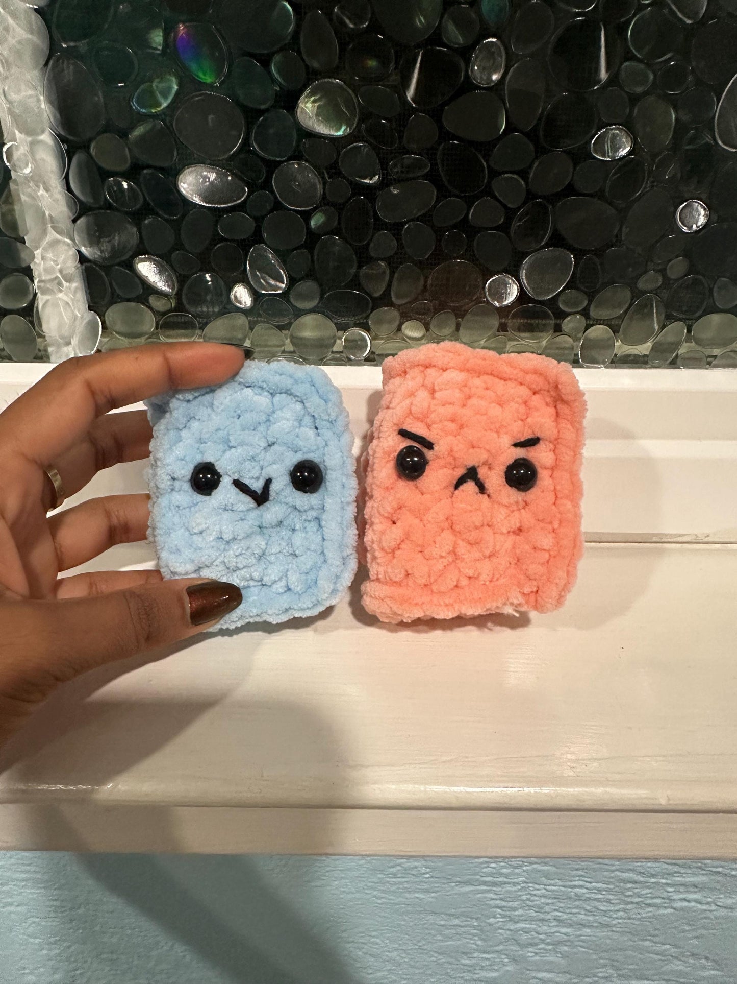 Pocket Book Plushie – Customizable Amigurumi Book Lover Gift